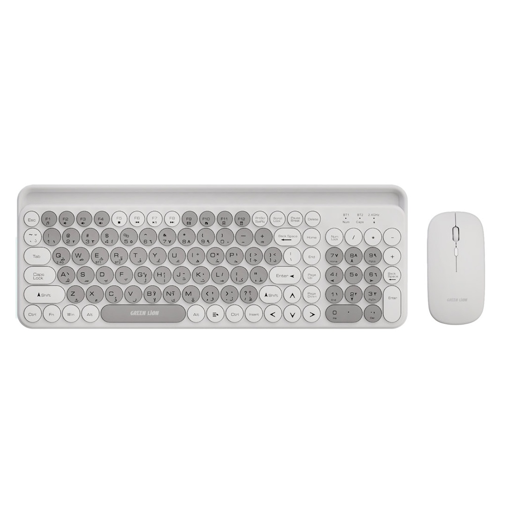 کیبورد و موس بی سیم گرین لاین مدل Green Lion Wireless Duo