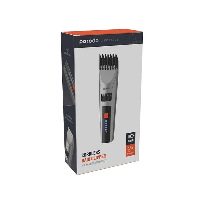 ماشین اصلاح شارژی پرودو مدل CORDLESS PD-LSRDHC — جنس تیغه سرامیکی
