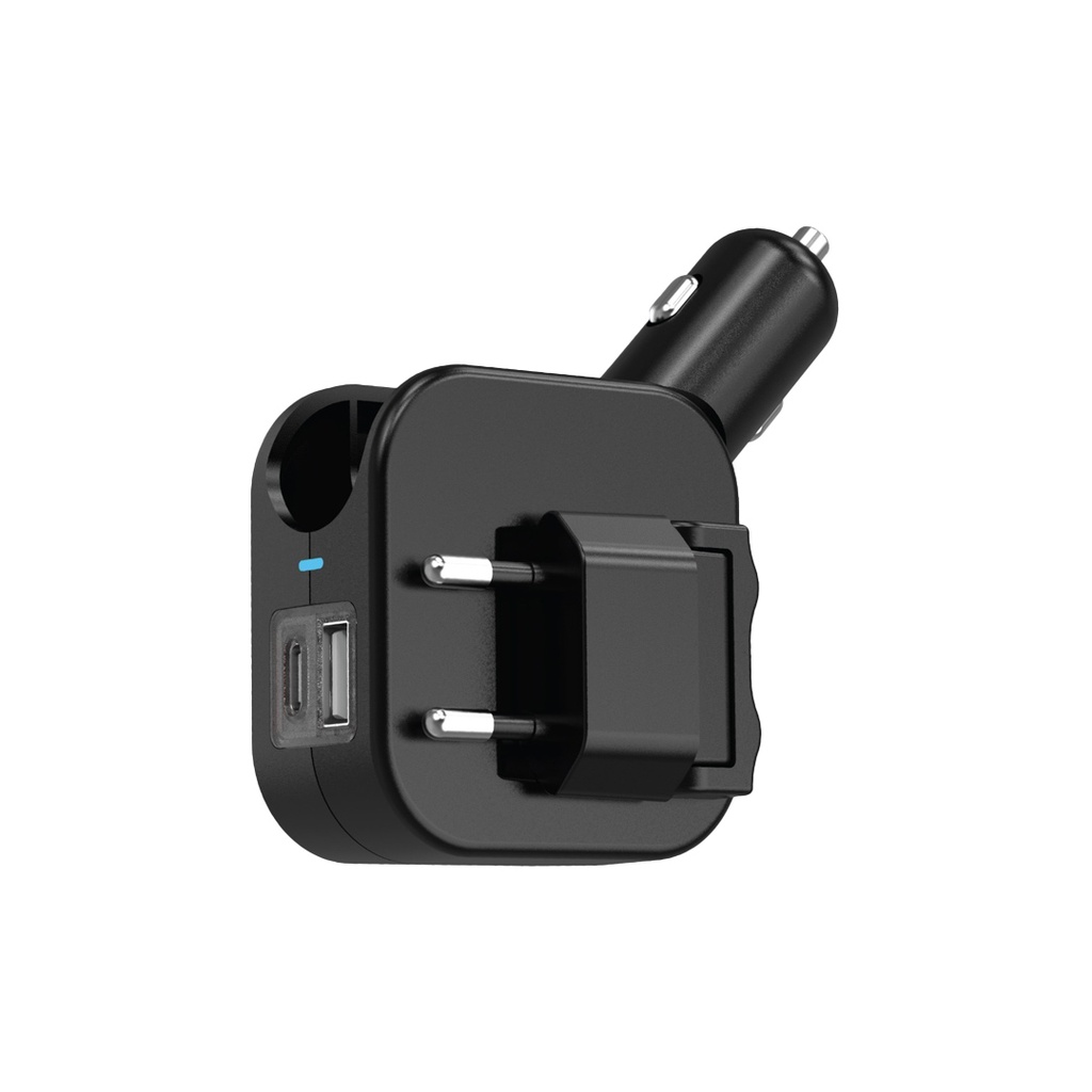 خرید شارژر Green Lion Duo Power Car and Wall Charger