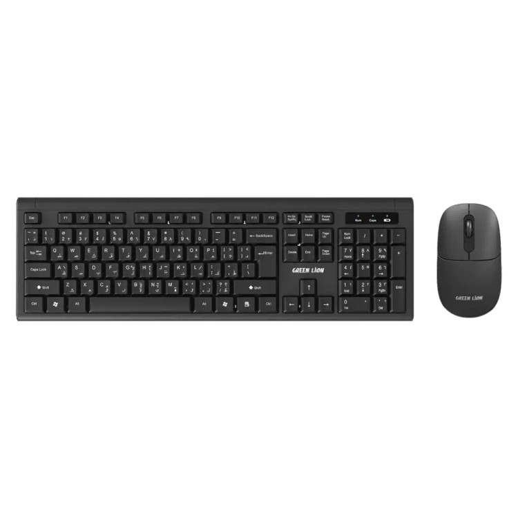 خرید کیبورد و ماوس وایرلس Green Lion GKM-200