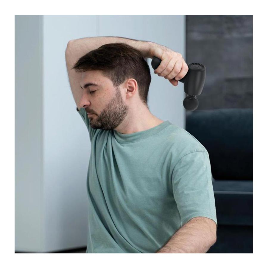 ماساژور تفنگی پرایم گرین Green Prime Massage Gun — ظرفیت باتری ۱۸۰۰ میلی آمپر بر ساعت