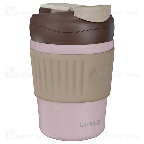 ماگ لپرسو Lepresso Tumbler Mug LPPBCFFCGY ظرفیت 350 — تصویر ۳