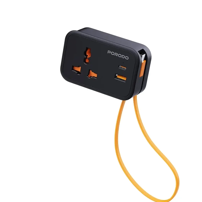 شارژر دیواری 20W پرودو مدل PORODO WALL SOCKET PD-FWCH056