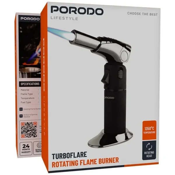 مشعل چرخشی پرودو TurboFlare با شعله قابل تنظیم و — جنس بدنه آلیاژ روی و آلومینیوم