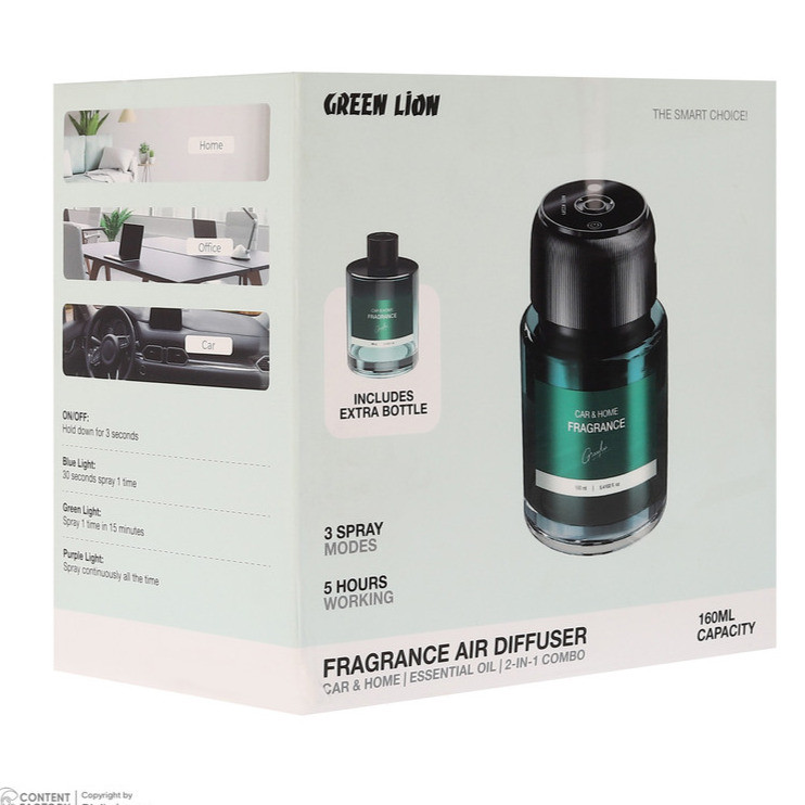 خوشبو کننده هوشمند خودرو گرین لاین مدل Fragrance — تصویر ۲