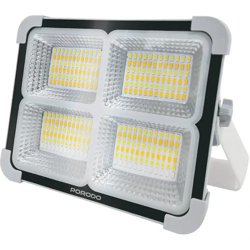 چراغ خورشیدی قابل شارژ Porodo Sunlite مدل PDQTS100WH