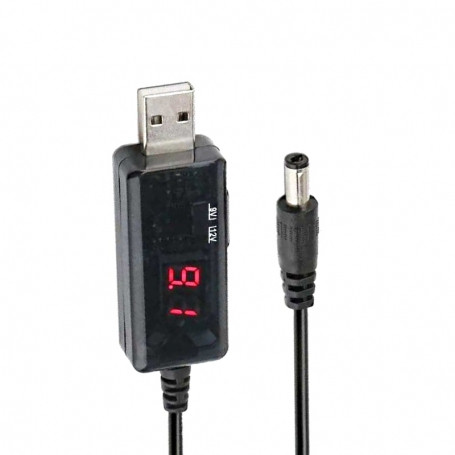 کابل مبدل USB به DC افزاینده ولتاژ 5V به 9V و 12V — تصویر ۲
