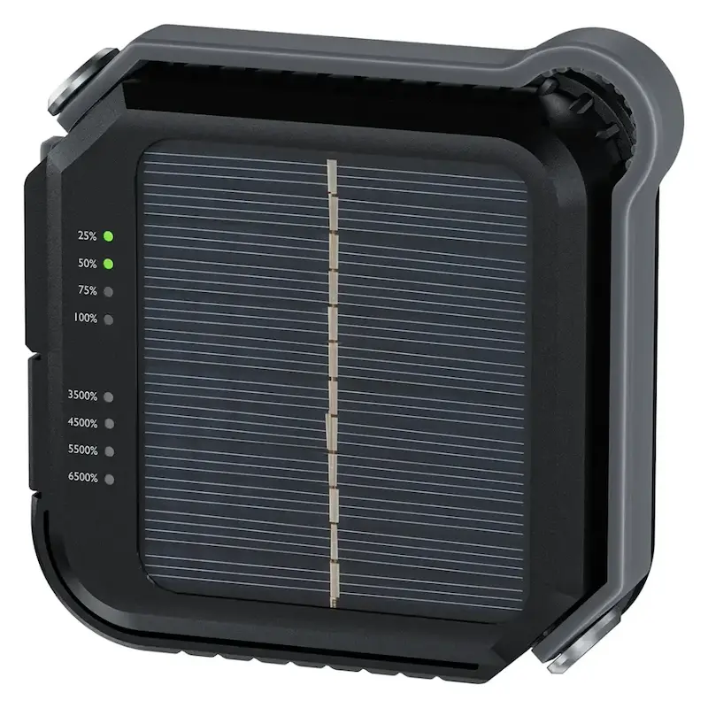 چراغ LED خورشیدی گرین لاین Solar Lumix GNSLLUMLEDGY — توان روشنایی ۲۰W