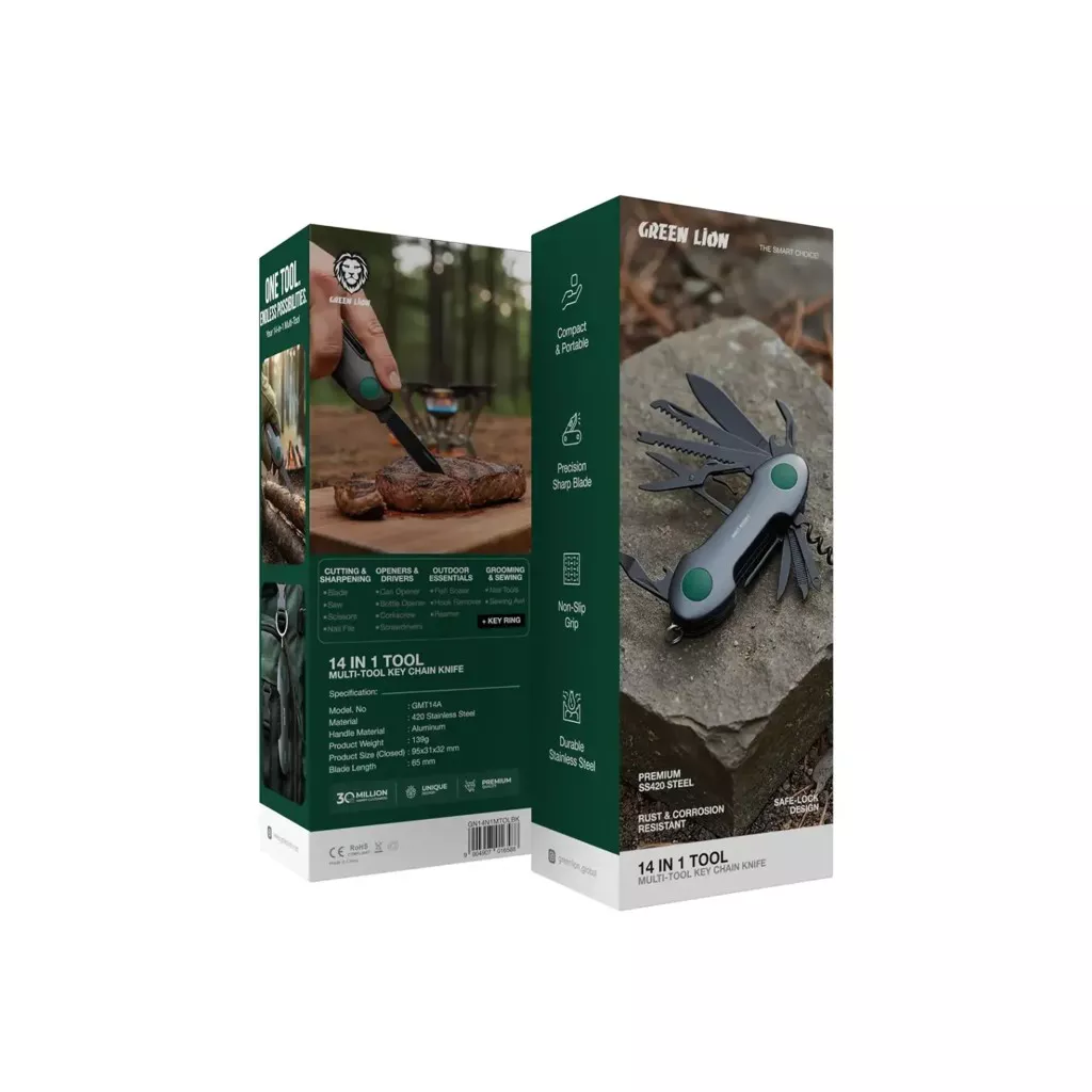 ابزار چندکاره گرین لاین Green Lion 14-In-1 Multi — تصویر ۲