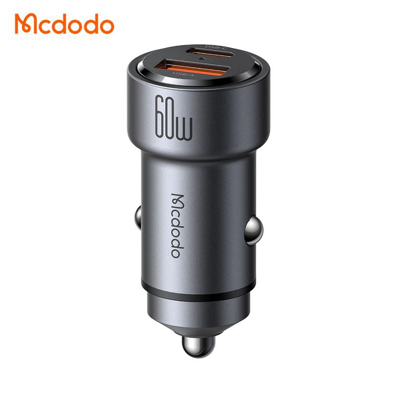 شارژر فندکی 60 وات مک دودو Mcdodo CC-8210 با پورت USB-C و USB-A